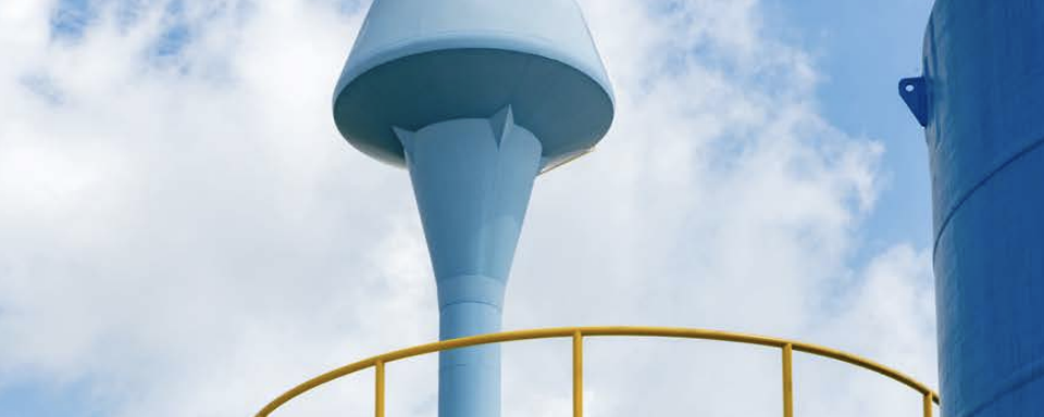 Water and Enviromental Facilities top of buiding